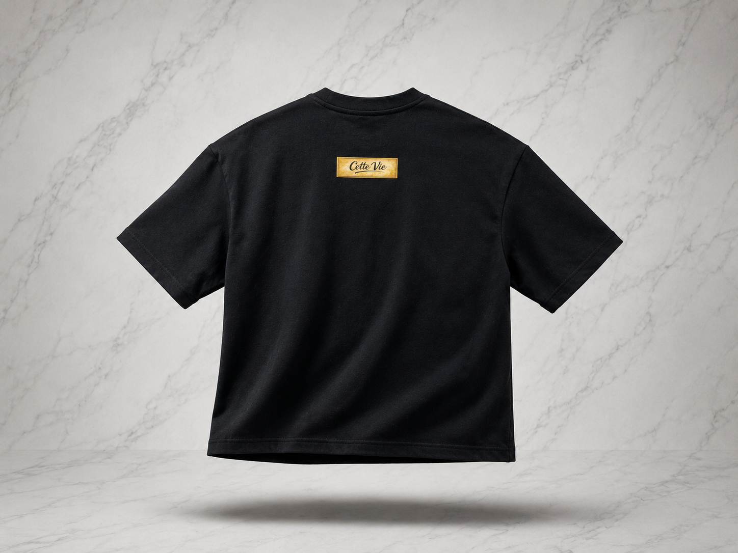La Vie Noire Black Tee